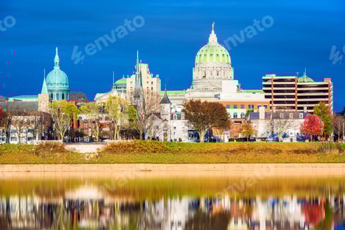 Preview: Harrisburg, Pennsylvania Skyline
