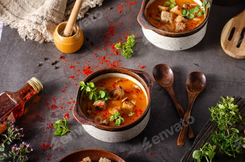 Preview: Pumpkin chilli soup