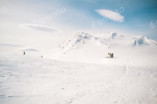 Preview: Blizzard approach Red Range Mountains Yukon Canada