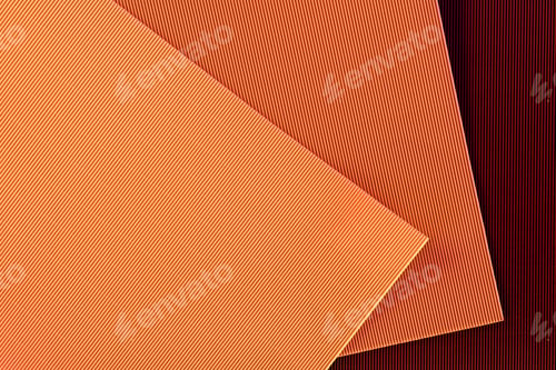 Preview: top view of arranged colorful paper sheets background
