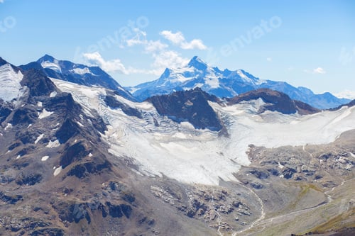 Preview: Beautiful view of the mountains of the Caucasus Range