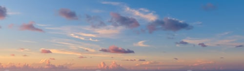 Preview: Beautiful colored cloudy evening sky. Abstract sky background.
