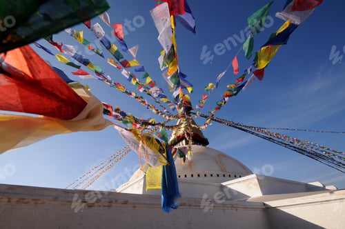 Preview: Boudhanath Stupa in Kathmandu, Nepal, UNESCO World Heritage Site.
