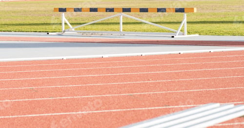 Preview: jumping hurdles on athletics track, not people