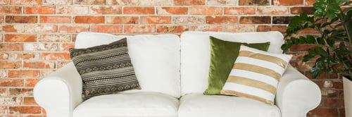 Preview: Sofa with pillows