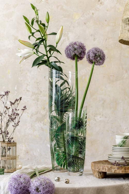 Preview: Floral composition at kitchen interior