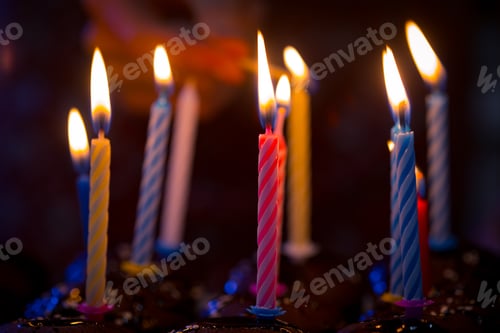 Preview: happy birthday candles