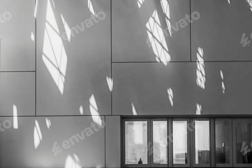 Preview: Light on the wall. Simple geometry shape