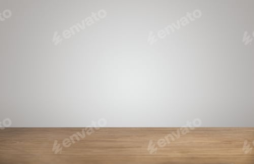 Preview: Simple background thick wooden table