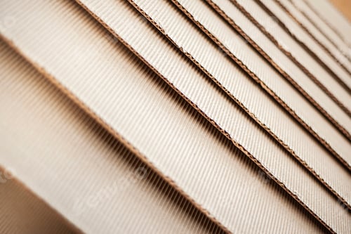 Preview: Full frame shot corrugated cardboard