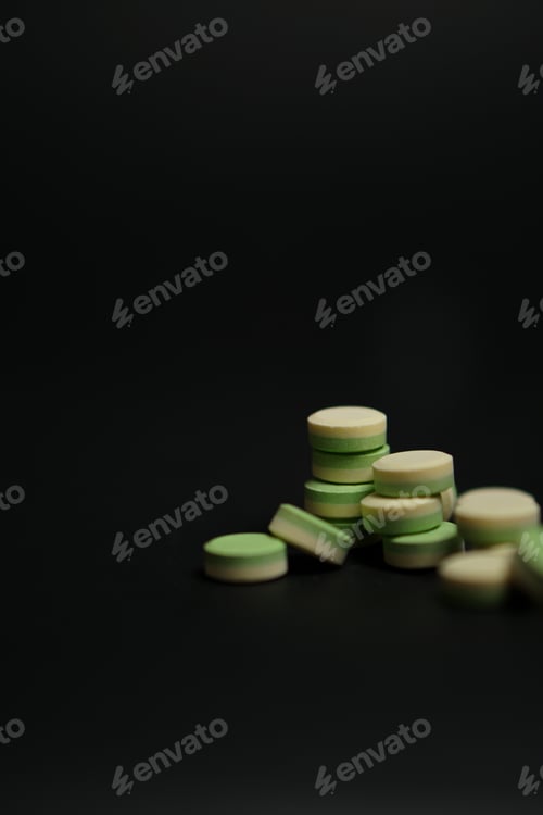 Preview: Various medicinal pills and capsules for health