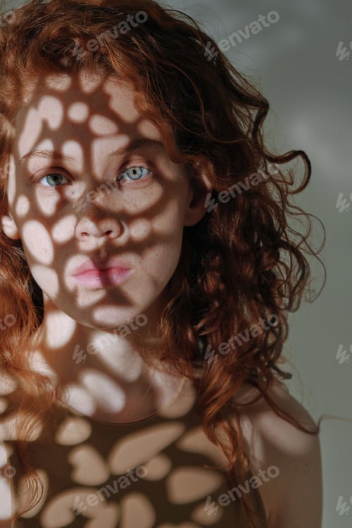 Preview: Young red hair girl portrait