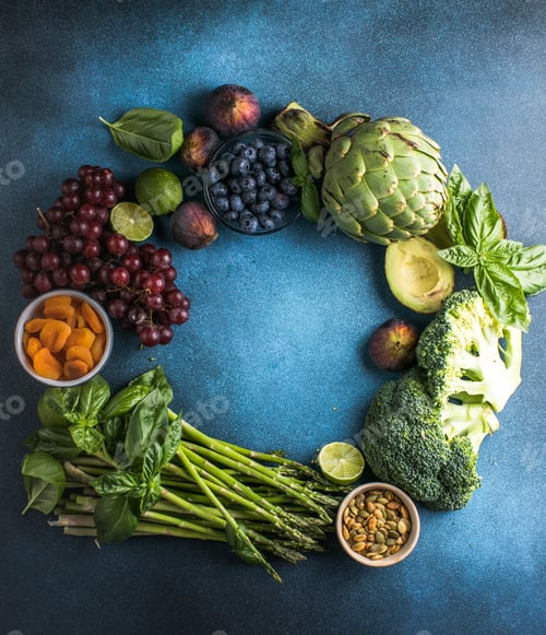 Preview: Assortment of fruits and vegetables