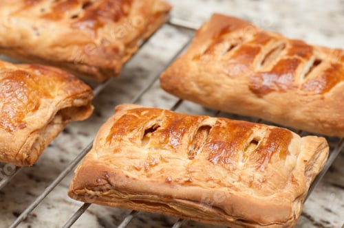 Preview: golden brown apple turnovers