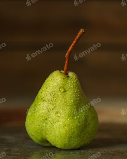 Preview: Pears. Pear Jam. Food Background. Top View