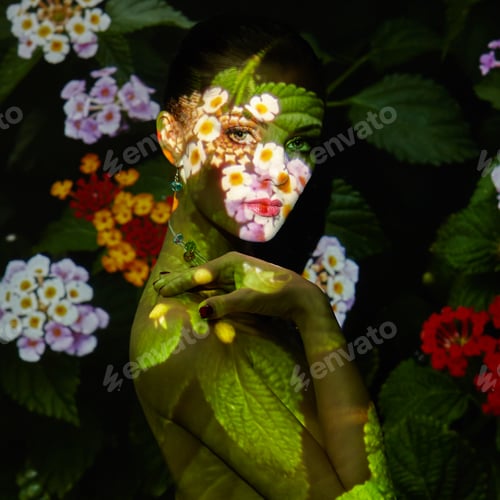 Preview: Fashion art portrait of beautiful women