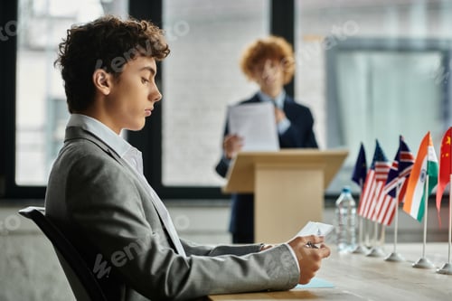 Preview: Teenager Focused on Diplomacy at Model UN