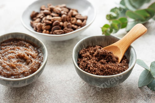 Preview: Handmade coffee scrub.