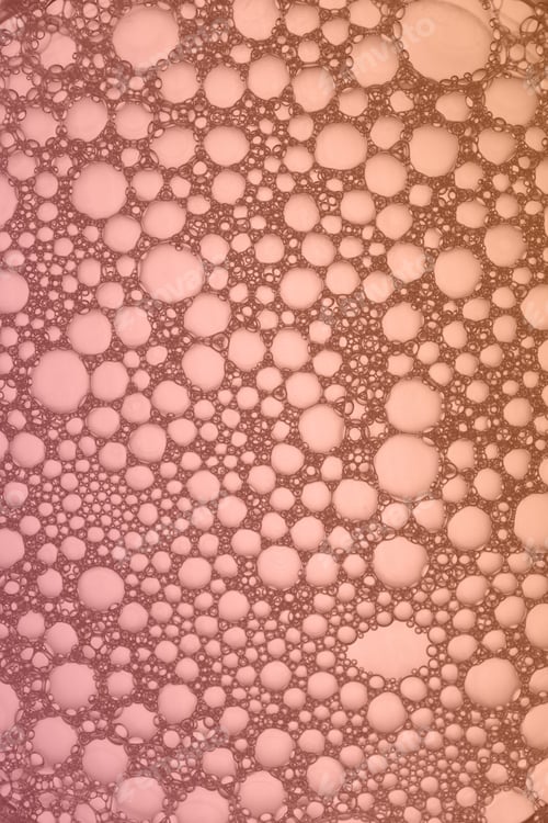 Preview: Abstract background of soap bubbles on gradient background