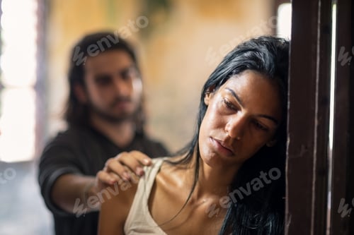 Preview: Domestic Violence With Young Man And Abused Woman