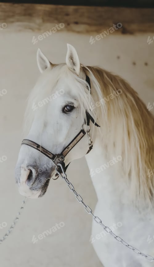 Preview: White horse