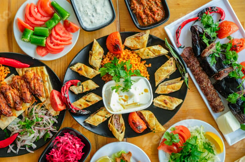 Preview: Meat dishes, pastries and Turkish appetizers