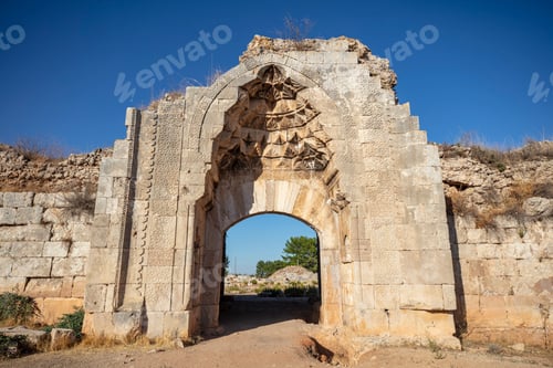 Preview: Evdirhan, selcuklu era camel caravans accommodation place. Antalya Turkey