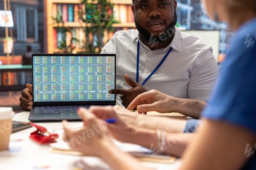 Preview: Old people exploring variety of retirement plan options with financial broker