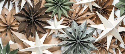 Preview: Christmas.Christmas gift box zero waste,Boxing Day, eco friendly packaging gifts kraft paper eco chr