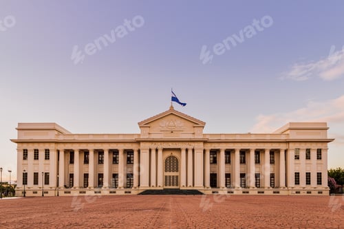 Preview: National palace of Nicaragua Managua situated in the revolution square