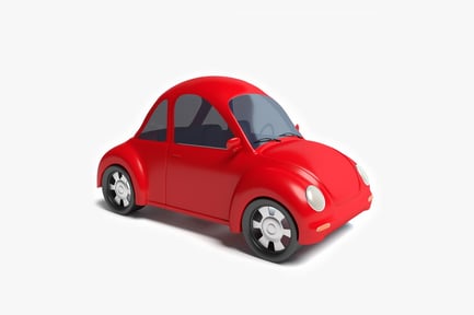 Preview: Toon Red Buggy Car