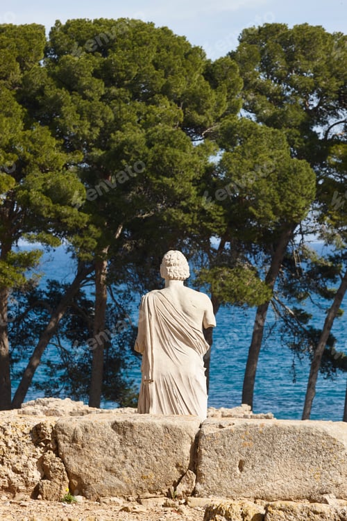 Preview: Empuries greek and roman ruins in Costa Brava; Girona. Spain