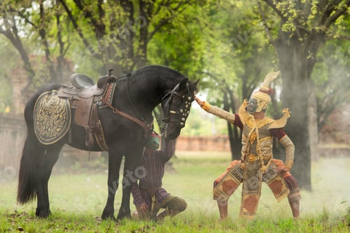 Preview: Khon is a classic Thai dance in a mask in Ramayana literature
