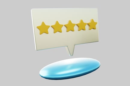 Preview: Five star rating bubble