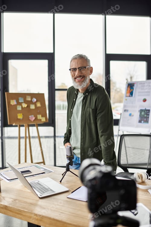 Preview: Creative brainstorming session in a modern office with a focus on teamwork and collaboration