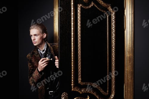 Preview: The man hides a key