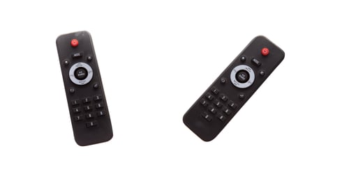 Preview: Remote control isolated on white background