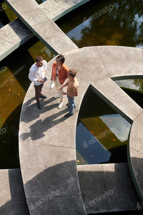 Preview: People Hanging out in City Park