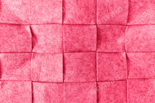 Preview: Abstract felt texture background in color of the year 2023 Viva Magenta. Square pattern