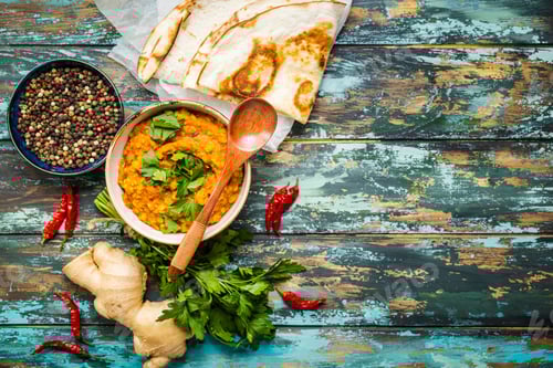 Preview: Traditional Indian lentils Dal