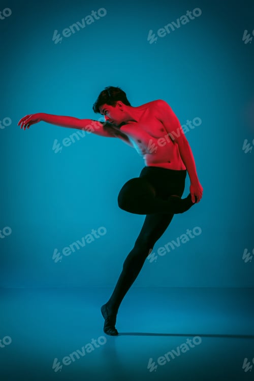 Preview: The male athletic ballet dancer
