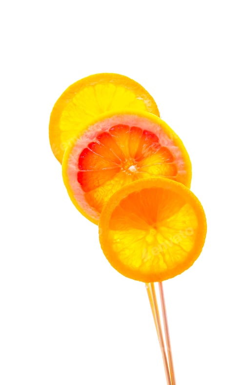Preview: Citrus Fruit Slices on Sticks, Refreshing and Sweet