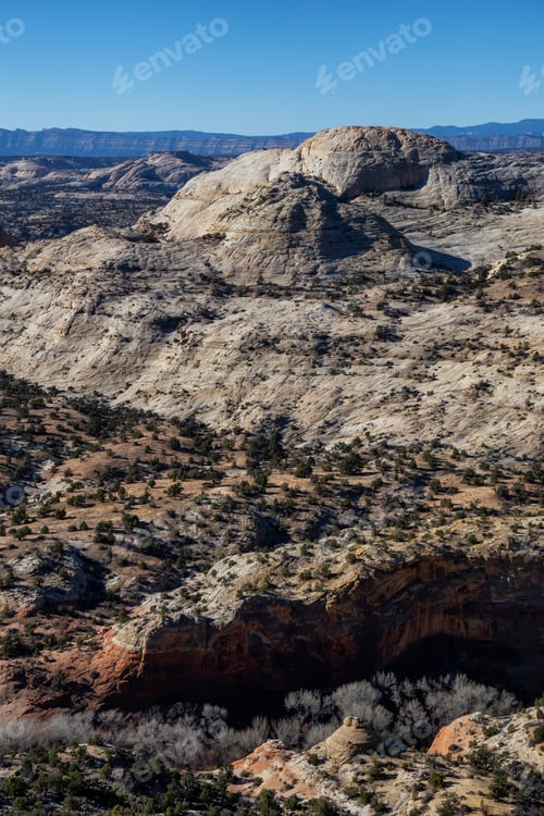Preview: American Landscape. Nature Background