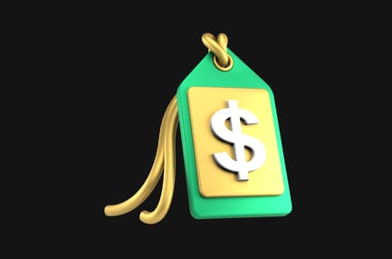 Preview: Price Tag With Dollar Currency