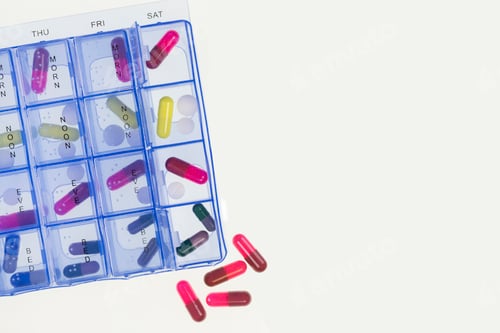Preview: Medical drugs - space for text