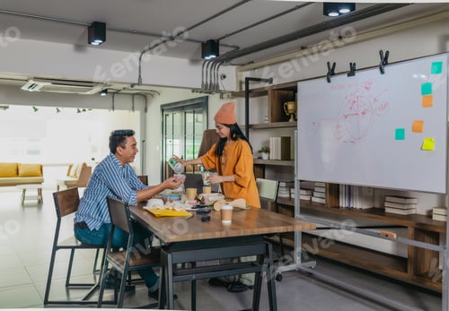 Preview: Startup Team Brainstorming Innovative Eco-Friendly Packaging Solutions
