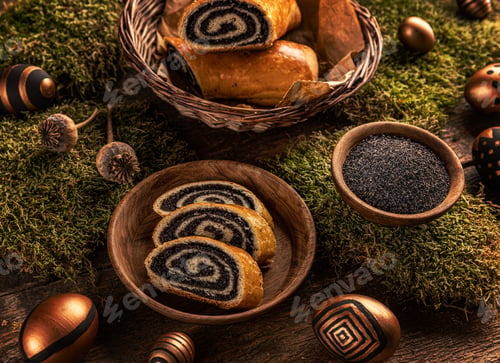 Preview: Roll with poppy seeds