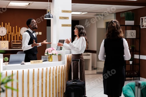 Preview: Warmly welcoming hotel reception