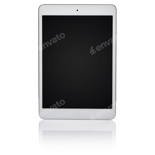 Preview: White tablet pc
