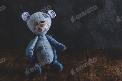 Preview: Handmade Stuffed Bear Toy